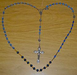 Marian Apparition Blue Rosaries