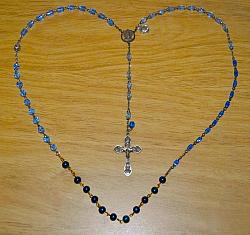 Marian Apparition Blue Rosaries