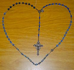 Marian Apparition Blue Rosaries