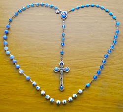 Marian Apparition Blue Rosaries