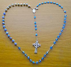 Marian Apparition Blue Rosaries