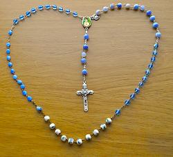 Marian Apparition Blue Rosaries